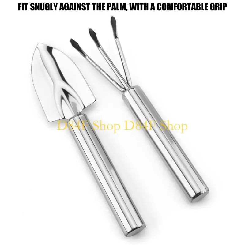 

D84F Small Garden Hand Rakes For Bonsai Flowers Efficient Weeding Removal And Soil Aeration