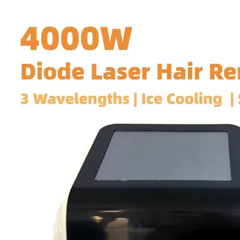 Mini laser diodowy 808nm do depilacji z zewnętrznym zbiornikiem na wodę, tytanową rączką chłodzącą i profesjonalnym chłodzeniem półprzewodnikowym do salonów.