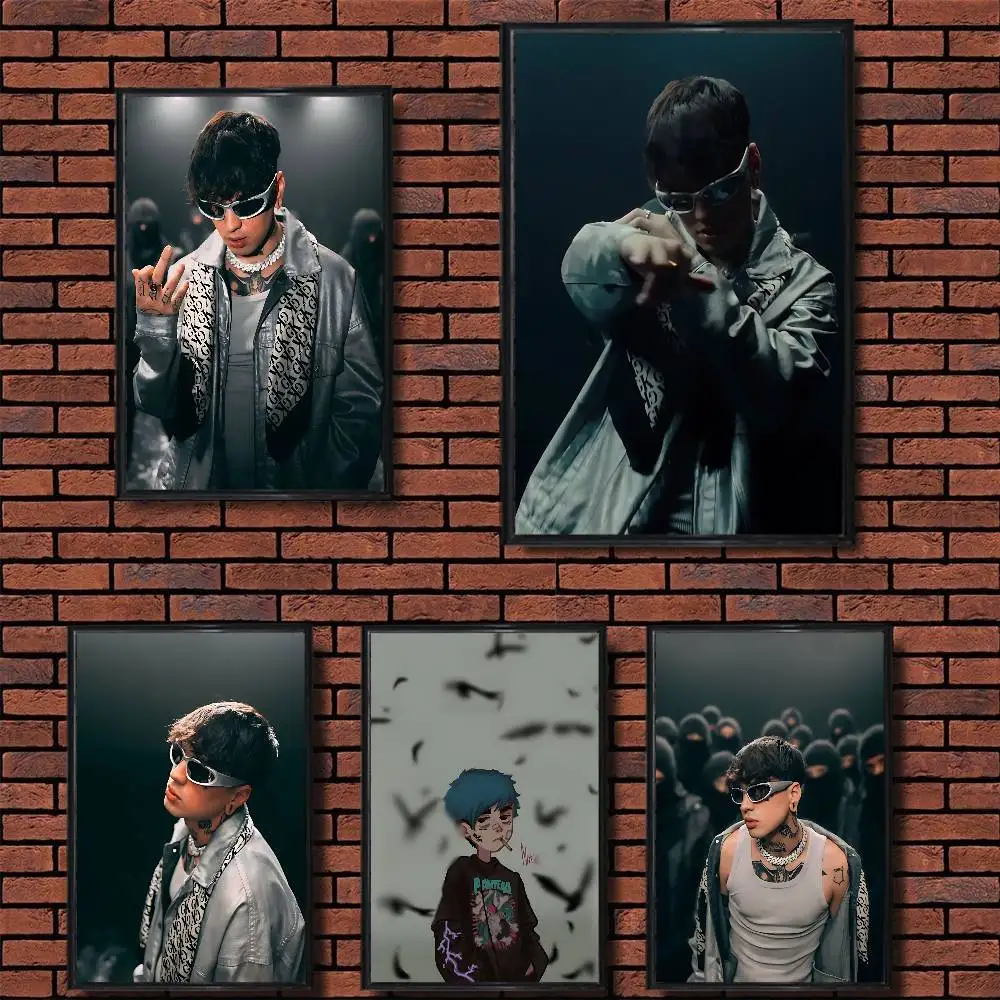 

C-Crocraxker Rapper C-CRO Poster Prints Wall Art Picture Painting Gift Living Room Restaurant Bar Large Dec Sticker