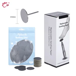 Disc for Pedicure Replaceable Sandpaper RemoveCuticle Callus Tool for Electric Foot File Callus Hard Dead Skin Pedicure Tools