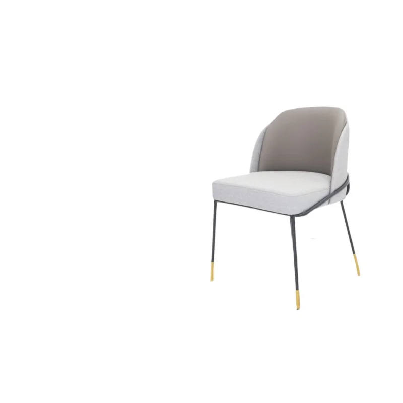 

Modern light luxury dining chair home back chair simple
