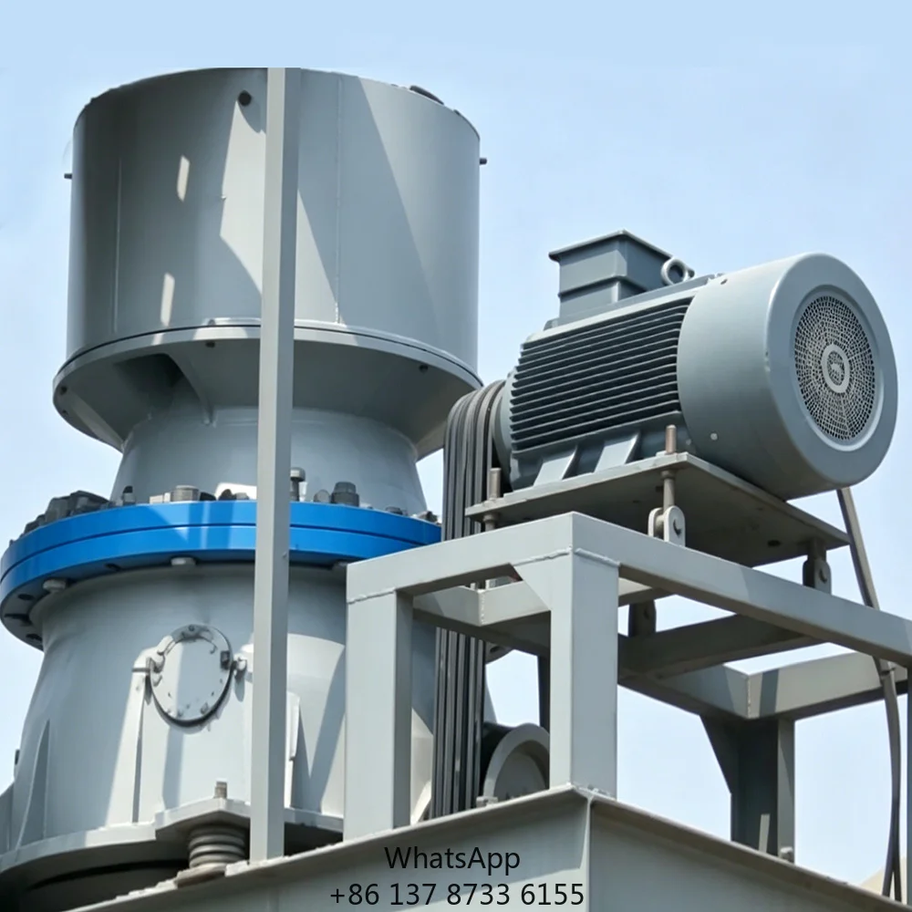 High Efficiency Secondary Rock Hydraulic Cone Crusher Machine Engine Max.850t/h Capacity For Limestone Iron Ore Gold Mining