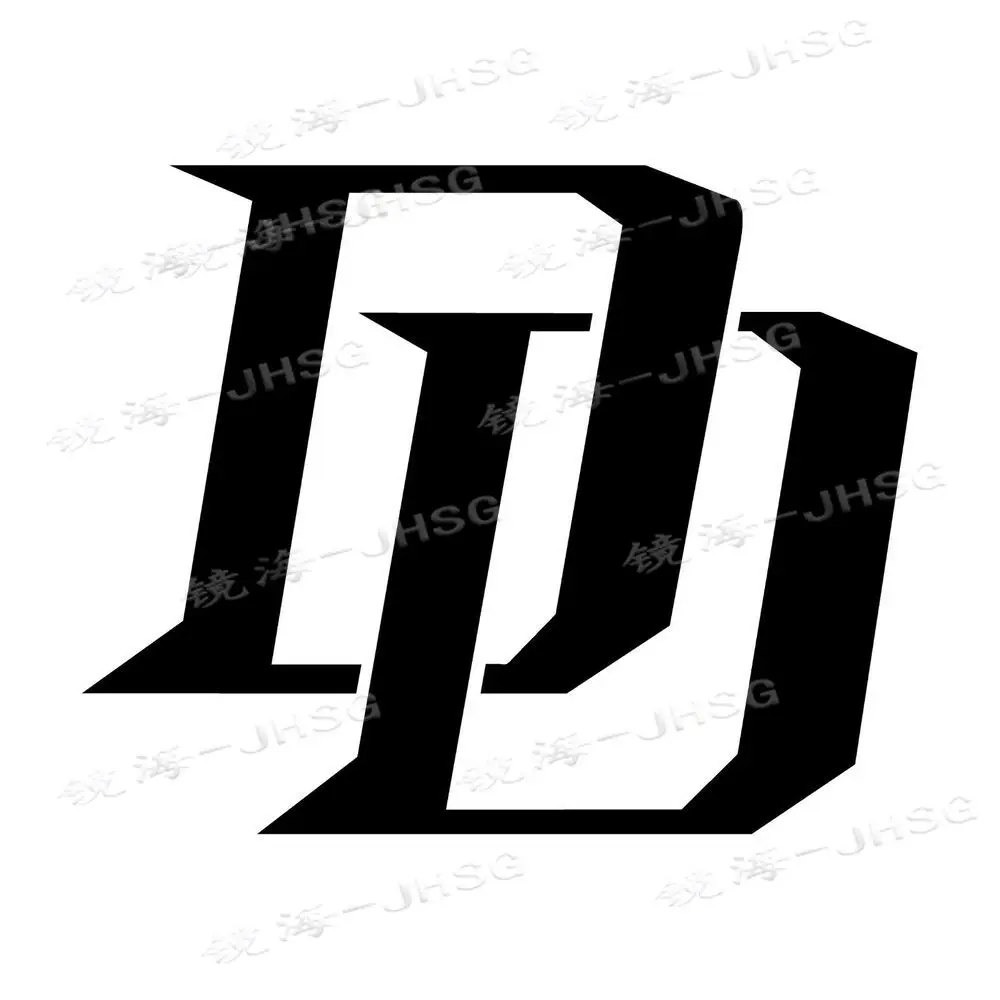 

Daredevil DD Vinyl Decal Car Window Laptop Sticker Vehicle Exterior Decoration Accessories