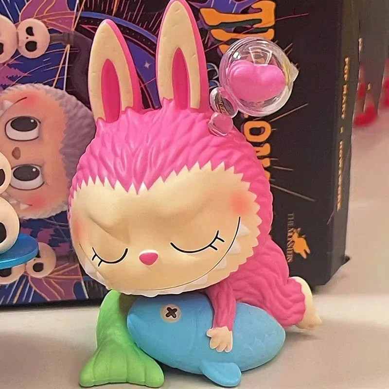 Original Labubu Blind Box The Monsters Constellation Series Mystery Box Action Doll Model Toy Cartoon Colors Girl Surprise Gift