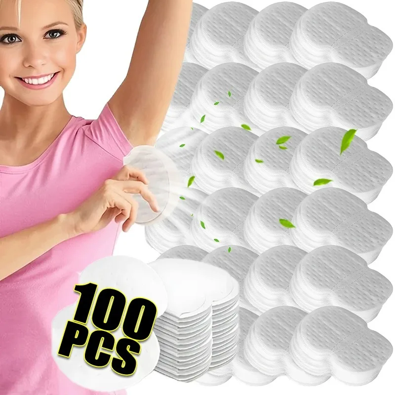 10/100 قطعة منصات العرق للجنسين مزيلات العرق الصيفية تحت الإبط مكافحة العرق منصات العرق المتاح الإبط امتصاص العرق درع منصات