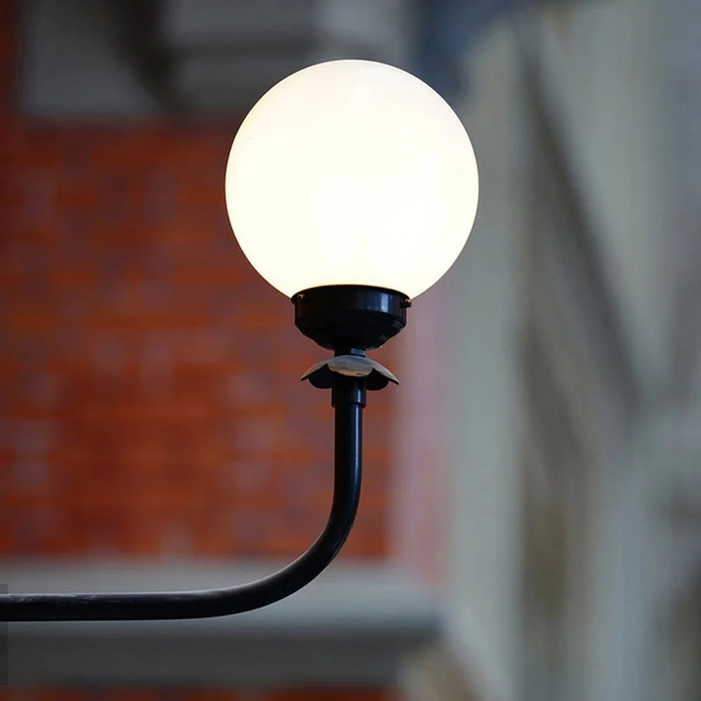 

2Pcs Globe Lamp Shade Acrylic Replacement Round Lampshade for Pendant Ceiling Light Fixture Decorative Cover Lamp Shade Cover