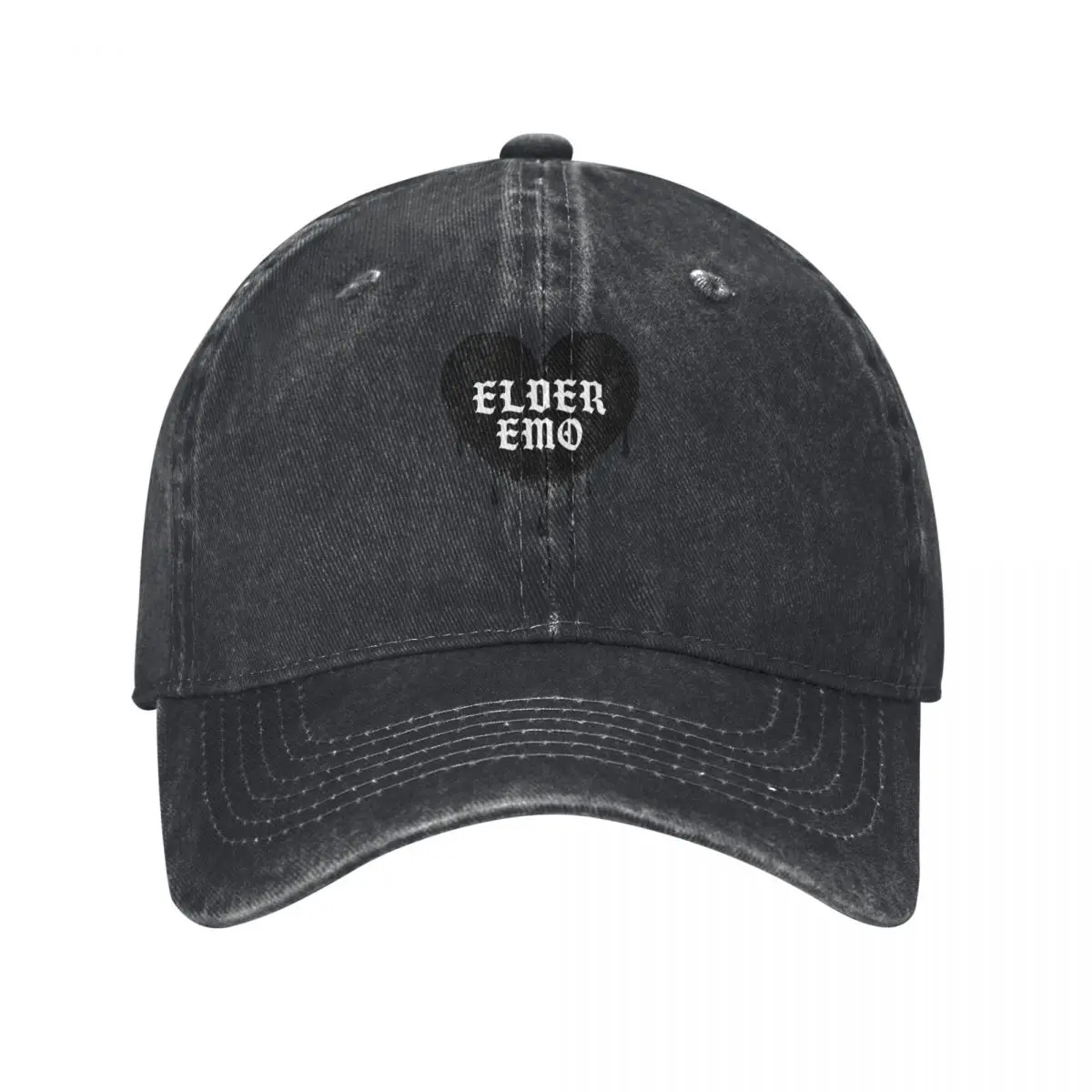 Elder Emo Goth Spooky Gift for Emos Millennials Not A Phase Baseball Cap Wild Ball Hat Hood Men Caps Women's