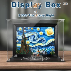 Acryl Display Box Voor Lego 21333 De Sterrennacht Clear Vitrine (Speelgoed Bakstenen Set Niet Inbegrepen)