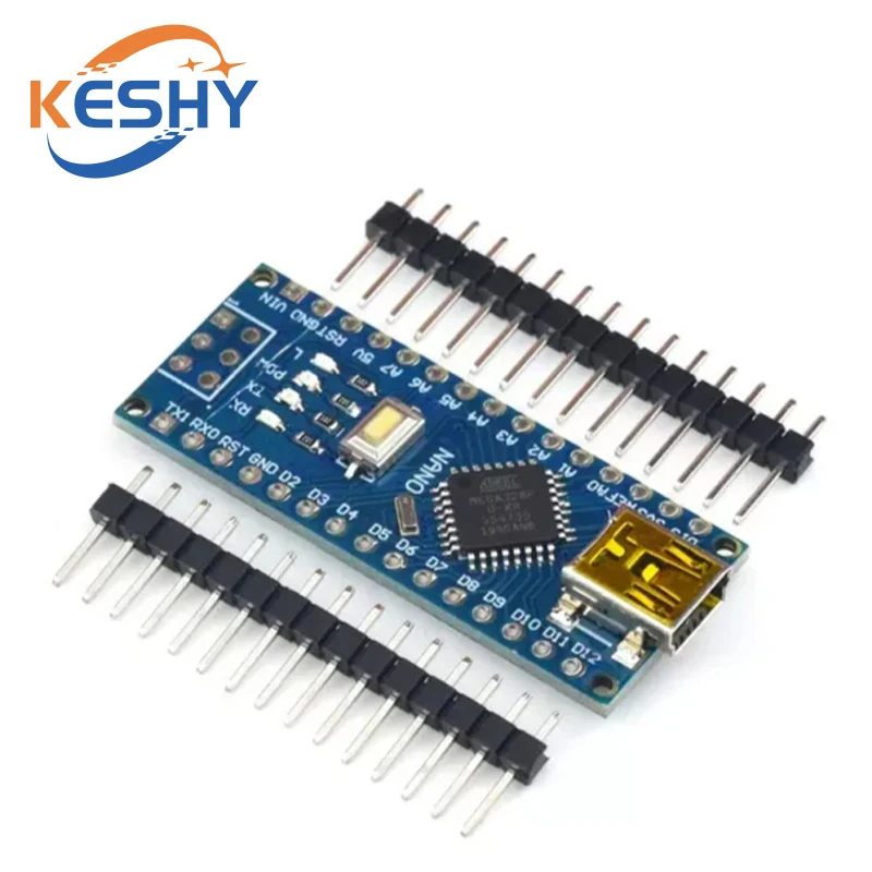 Promotion For arduino Nano 3.0 Atmega328 Controller Compatible Board Module PCB Development Board without USB V3.0 mircro type-c