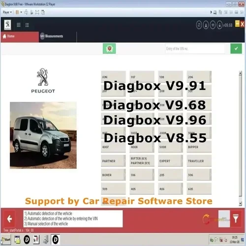 Imagen 2 del producto Nuevo Lexia3 Diagbox V9.91 y V9.68 diagnóstico V7.83 PP2000 V48/V25 para Citroen/Peugeot herramienta de diagnóstico de coche enlace de Software u-disk