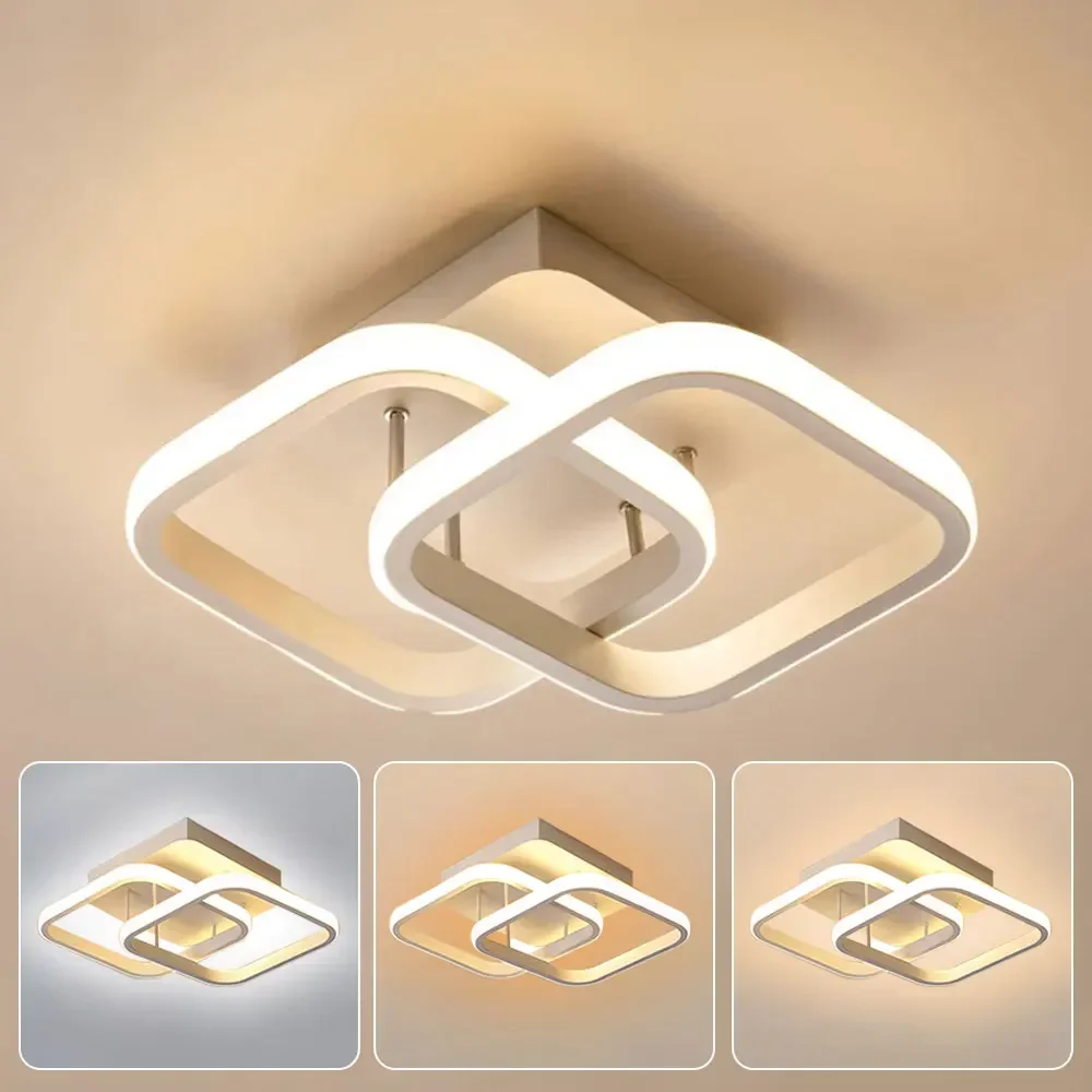 

LED Ceiling Lamp Indoor Ceiling Lighting for Corridor Balcony White for Bedroom Living Room
