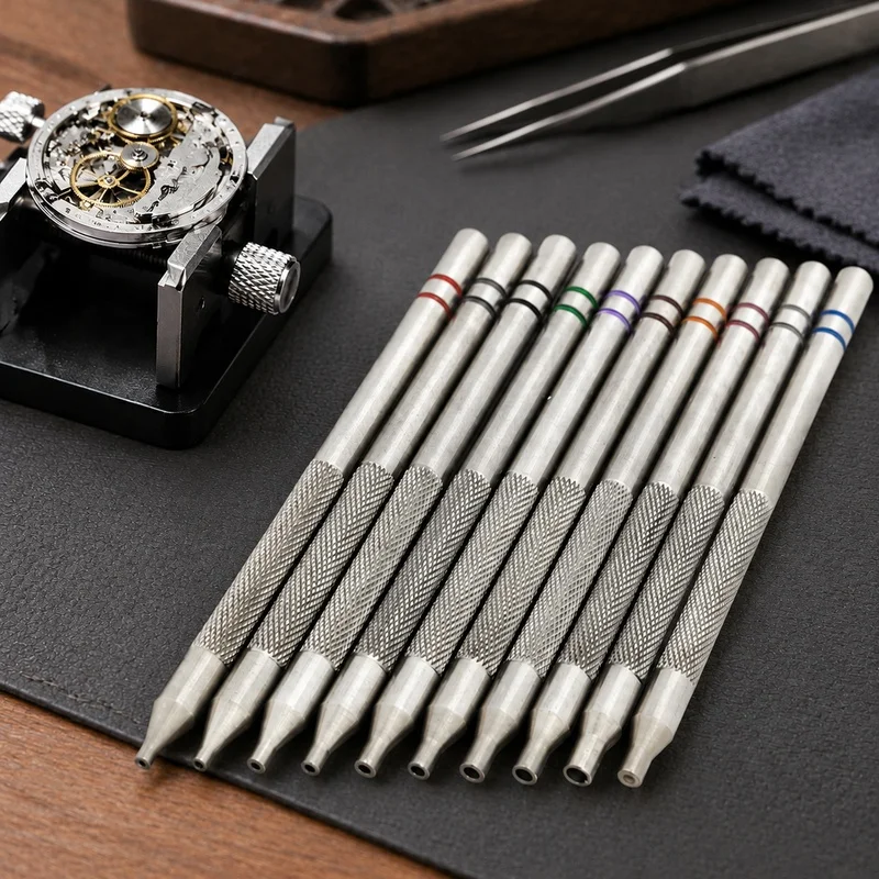 Professional Wristwatch Tool Kit for Removing and Installing Hour, Minute, and Second Hands, Crafted from Durable Stainless