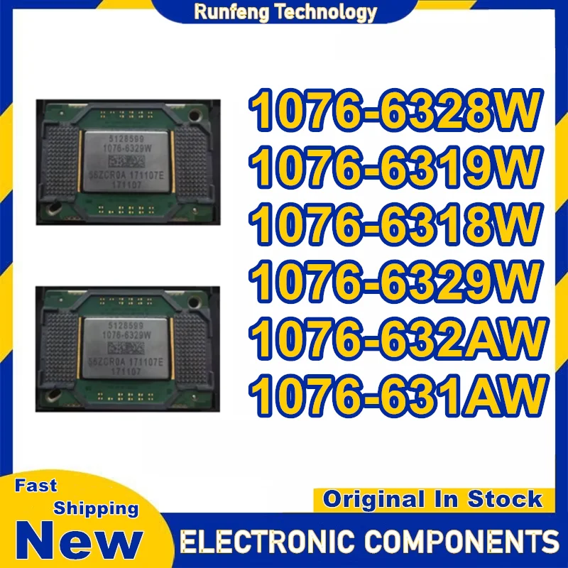 1076-6319W 1076-6318W 1076-6328W 1076-6329W 1076-632AW 1076-631AW رقائق DMD كبيرة لأجهزة العرض