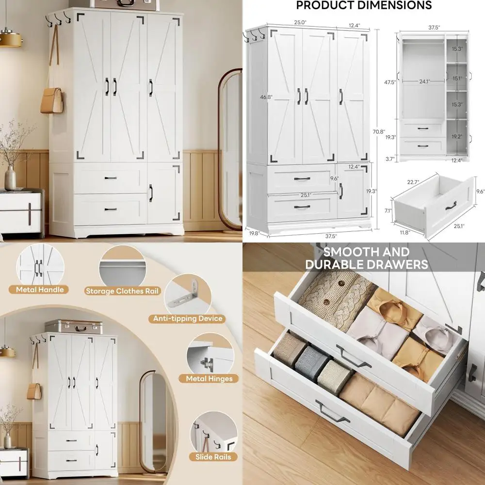 Armoire Wardrobe Cl…