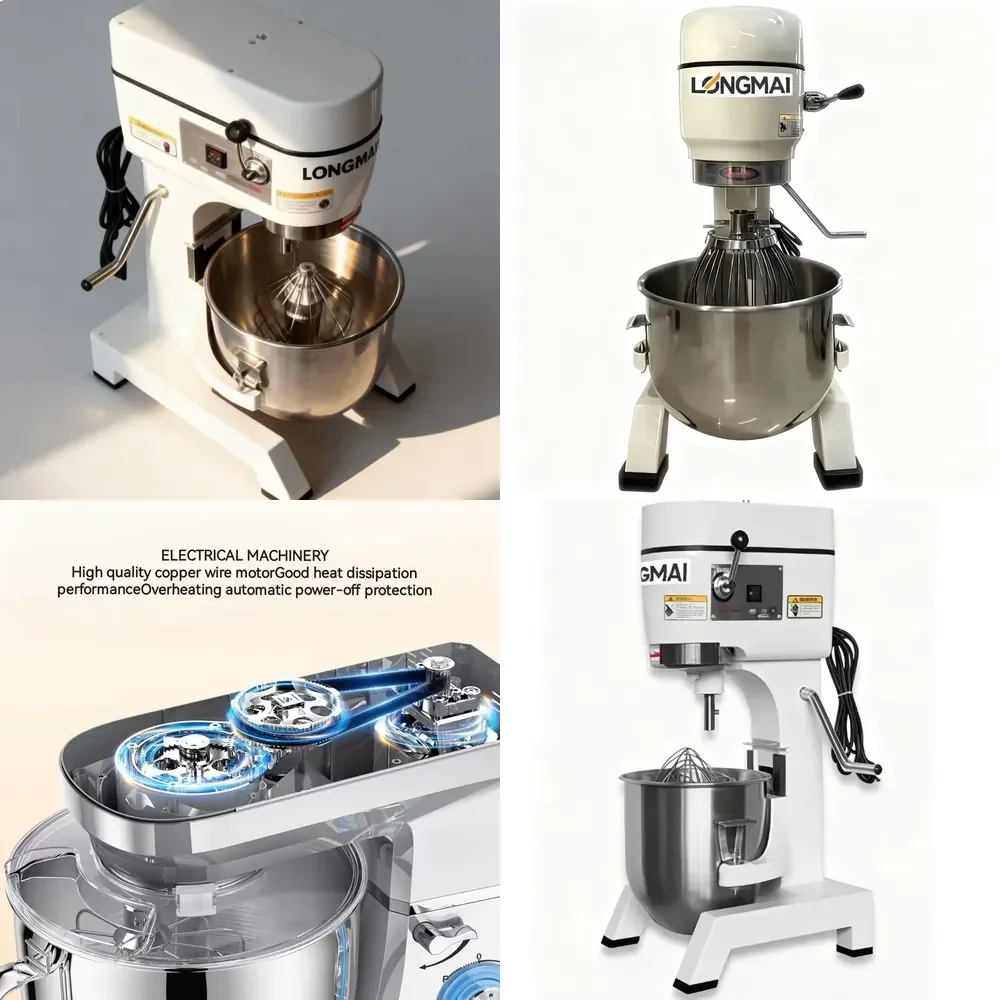 

20L Commercial Planetary Mixer - Multi-functional Food Mixing Machine for Bakery Hotel Restaurant Dough Cream
