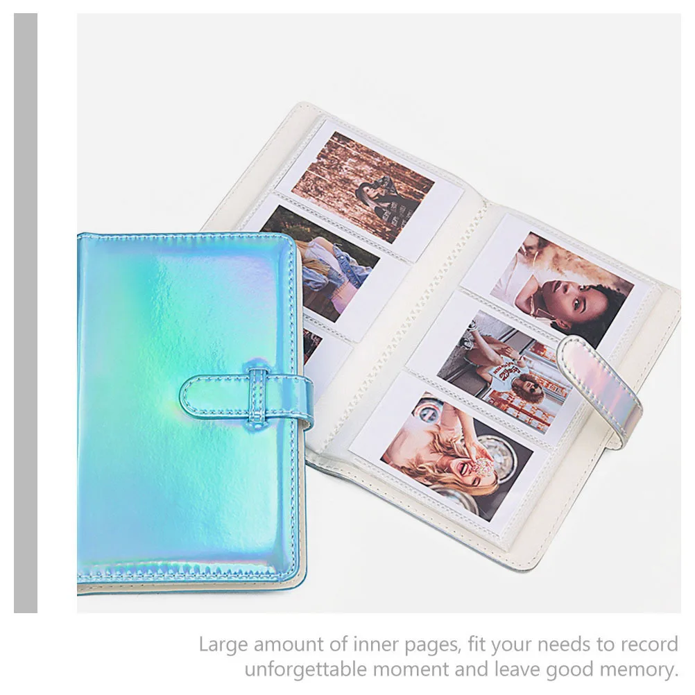 

3 Inch DIY Photo Book Handmade Portable Family Photo Album Picture Holder Collection Album for Wedding Baby Birthday