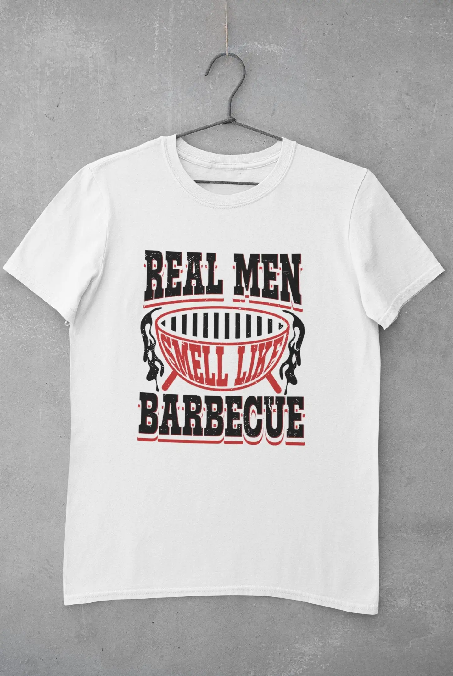 BBQ Lover T Shirt Smoker Meat Grill Smell Like Barbecue