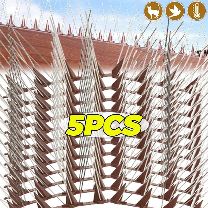 

Большой отпугиватель птиц с шипами из нержавеющей стали, отпугиватель птиц и голубей, отпугиватель птиц, отпугиватель птиц для забора, инструменты на крыше