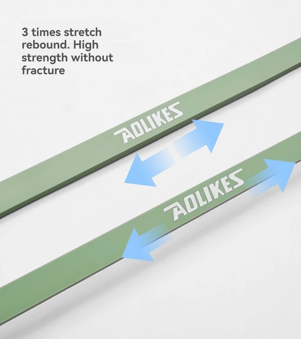 AOLIKES Widerstandsband, hochziehbares Hilfsband, Stretchband, Widerstand, schwere Trainingsübung für Physiotherapie, Heimtraining – Detail 22