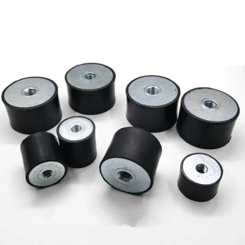 10pcs 40*30*M8 M8 DD Type Rubber Anti Vibration Mount silentblock Base Block