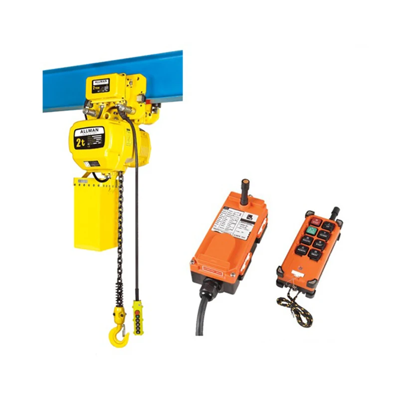 2 Ton  Electric Chain Hoist With Electric Trolley  Dual Speed Optional