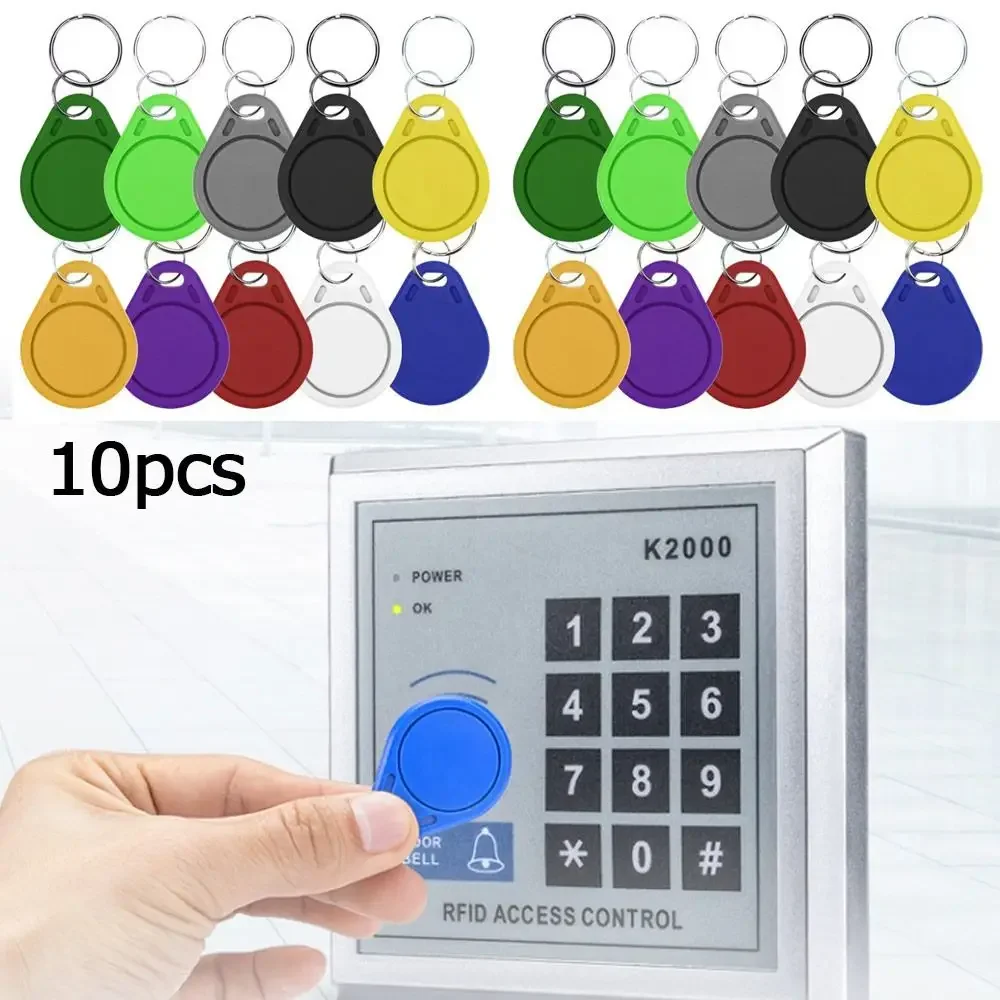 

10pcs Rewritable RFID Token NFC Tag Clone Card Key Card Access Control Key