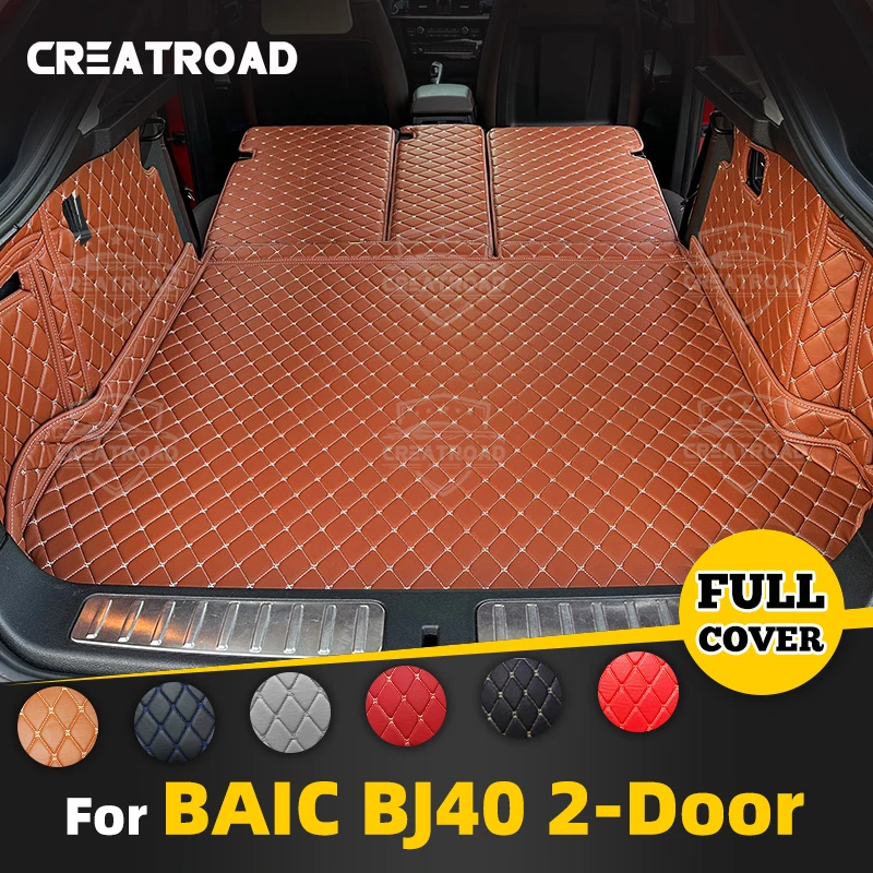 

For BAIC BJ40 2-Door 2014-2017 2020-2024 Auto Full Coverage Trunk Mat Car Protective Pad Cargo Liner Interior Accessories