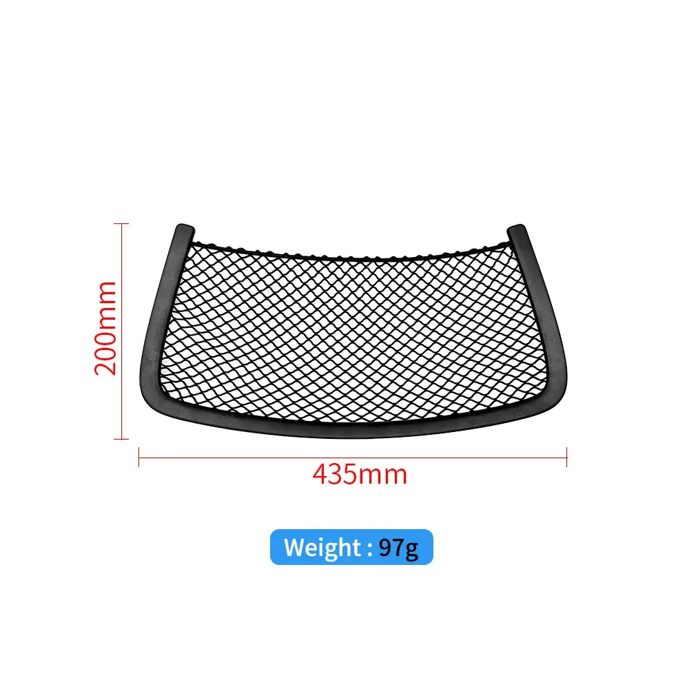For Mercedes W164 W166 W292 W251 Car Seat Back Panel String Bag Backrest Storage Pocket Cover For Benz ML GL R GLE GLS Class - Image 3