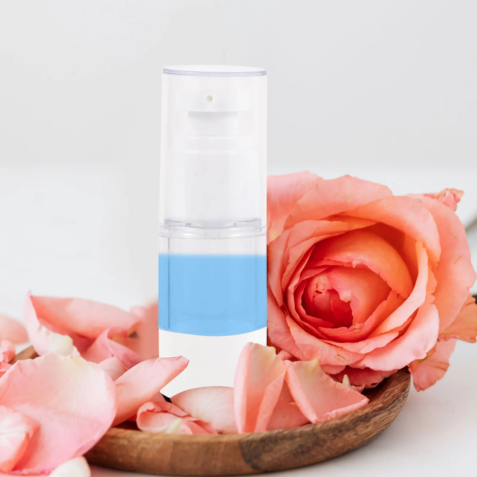 

3pcs 15/30/50Ml Travel Bottles Refillable Portable Lotion Shampoo Cream Storage Containers Durable Reusable White For