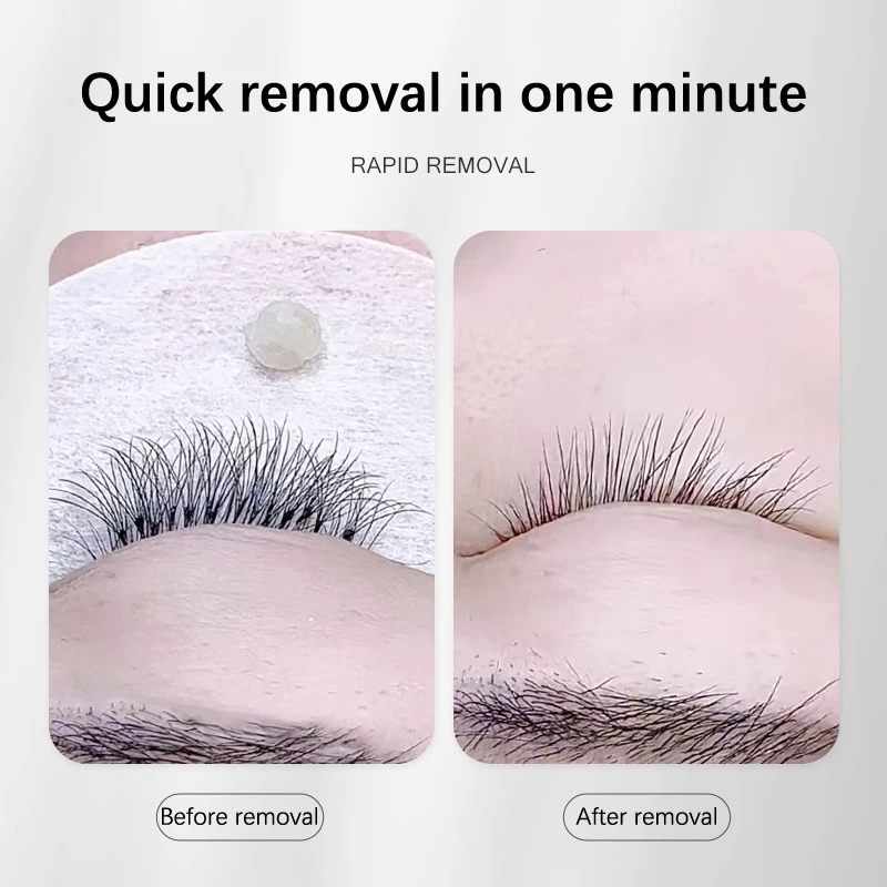 20g Grafting Eyelash Extension Glue Eyelash Cream Remover Non-Irritating Plant Lashes Gel Remover Adhesive For Makeup Tools