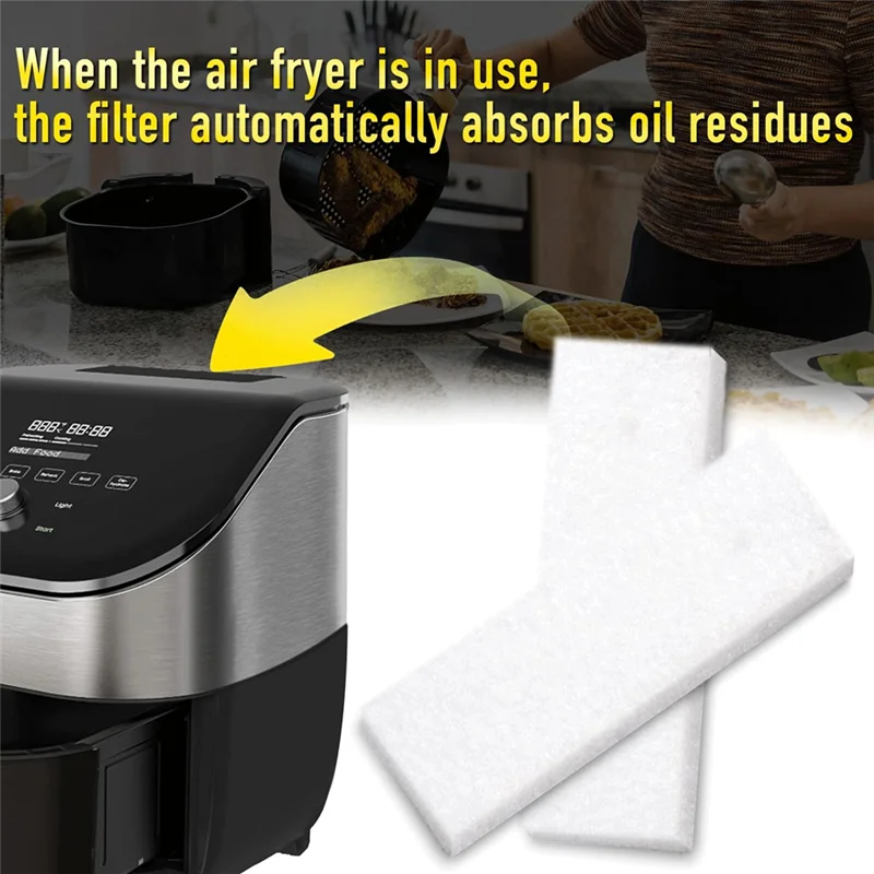 

SANQ 12PCS Air Fryer Filters, For Instant Vortex Plus 6 Quart Air Fryer With A Filtration System,Effective At Removing Odors