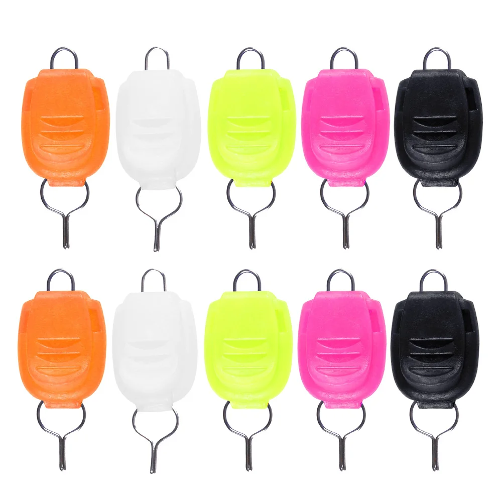 

25pcs Fishing Line Clip Luminous Compact Durable Thread Lock Buckle For Fishing Rod Accessories Stopper Gear Tackle Tool