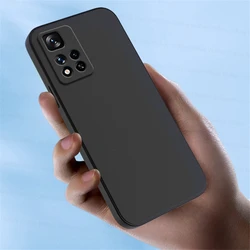 For Xiaomi Redmi Note 11 Pro 5G Case Redmi Note 10 11S 11 Pro Plus Cover Shockproof Liquid Silicon Phone Case Redmi Note 11 Pro