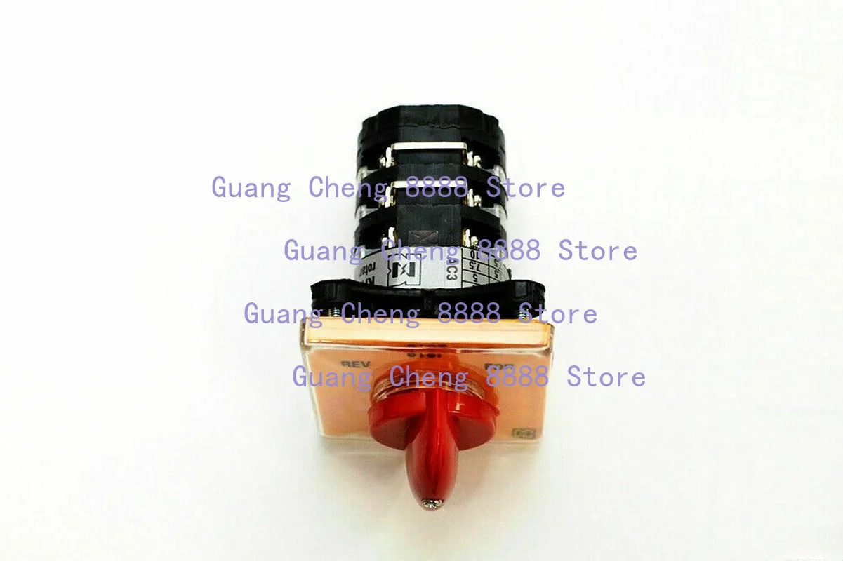 

1 шт., часть фрезерного станка вперед и назад, 3-фазный двигатель, переключатель мельницы, новый 3-секционный переключатель