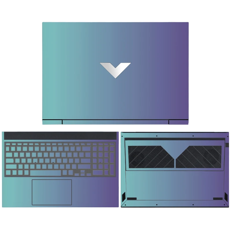 Imagem -05 - Notebook Laptop Adesivos Filme para hp Victus 16-d0112tx D1001tx D0515la para hp Victus 16-e0121ur E0145ax E0112ax Pele Personalizada