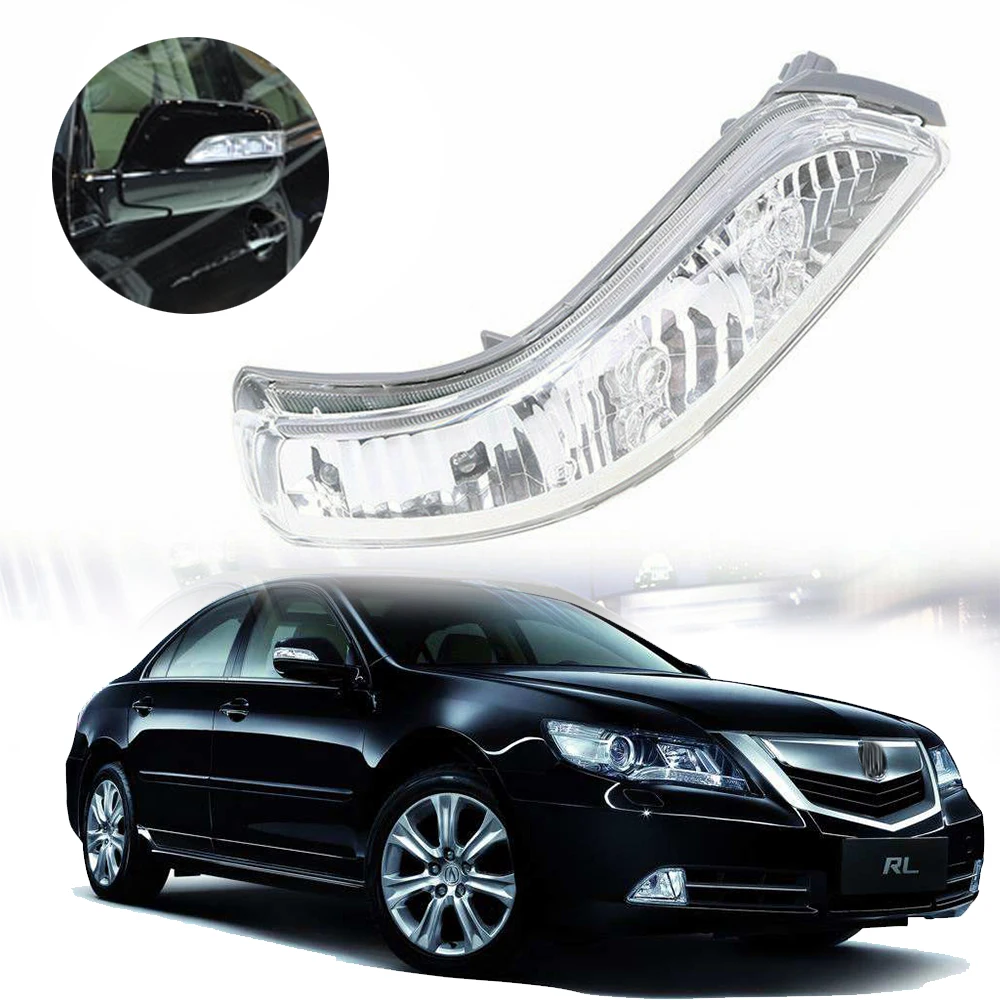 Turn Signal Lamp Assembly Rearview Mirror Light Flasher Fit For Honda ACCORD CP1/CP2/CP3 2008-2013, ACURA RL KB1/KB2 2007-2009