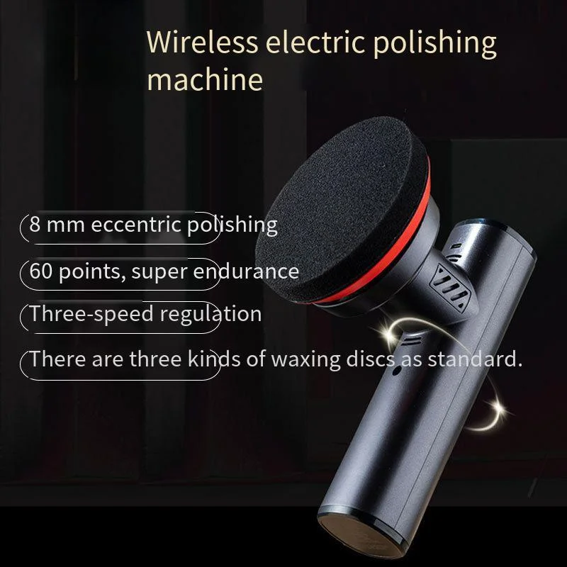 

Polishing Machine Car Handheld Wireless Waxing Machine Flat Electric Small Beauty Sealing Glaze Waxing Machine