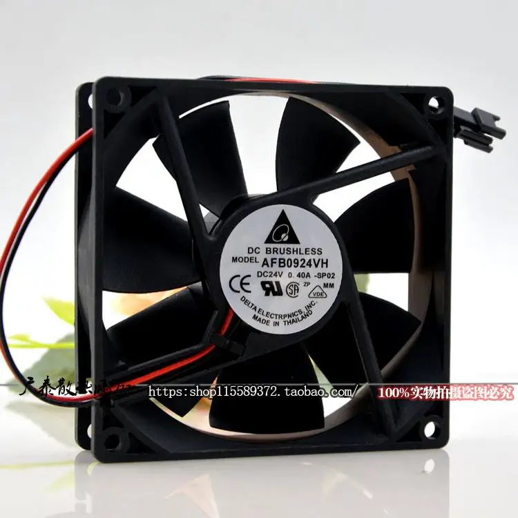 1pcs * NEW ORIGINAL AFB0924VH 24V 0.40A 9025 90*90*25mm COOLING FAN RADIATOR