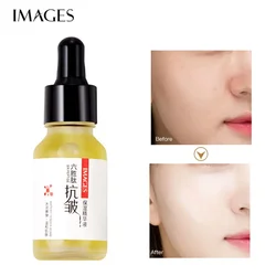 Hyaluronic Acid Six Peptides Facial Serum 30ml Anti-wrinkle Anti-aging Dark Circle Face Essence Moisturizing Brightening Skin