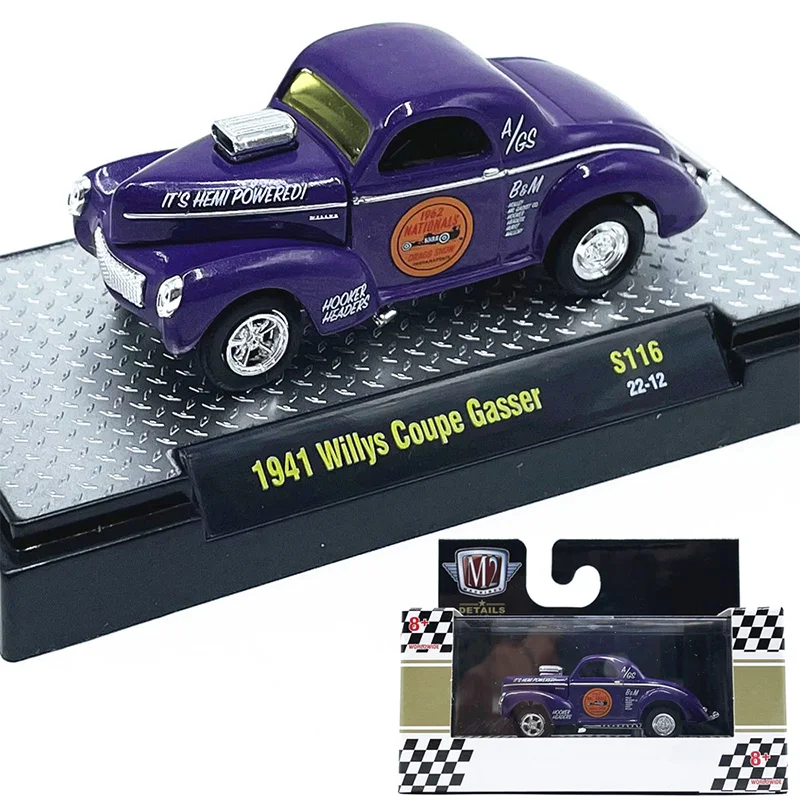 1:64 M2 Car Model 1941 Classic Car Simulation Alloy Car Model Collection Ornaments with Packaging