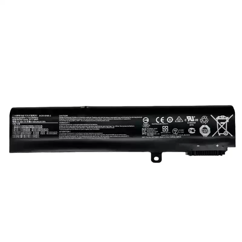 

Аккумулятор для ноутбуков BTY-M6H L10.86V 51Wh для MSI GE62 GE72 GP62 GP72 GL62 GL72 GP62VR GP72VR PE60 PE70 MS-16J2 16J3 1792 1795
