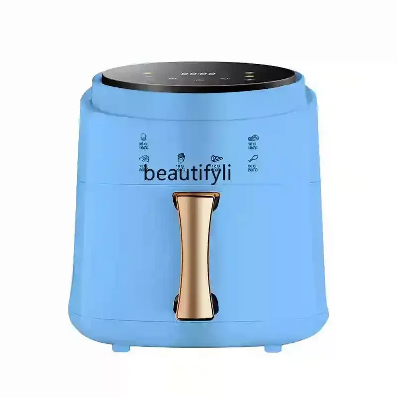 

lt Air fryer Large capacity 6L 8L smart electric fryer, simple style for home use