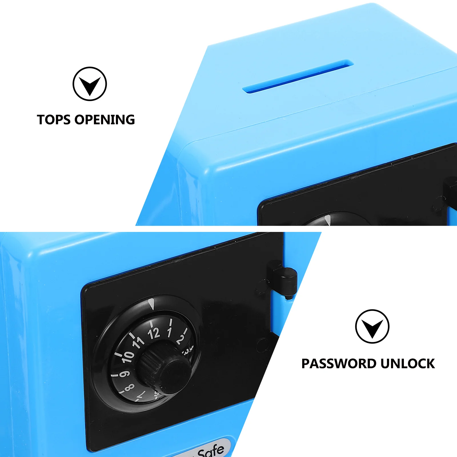 Tiền Ngân Hàng Hình Heo Con Hộp Mini Savingpassword Trẻ Em An Toàn Savingsstrongbox Tiền Mặt Kid Jarpot Childrensmall Ngân Hàng Điện Tử Đếm