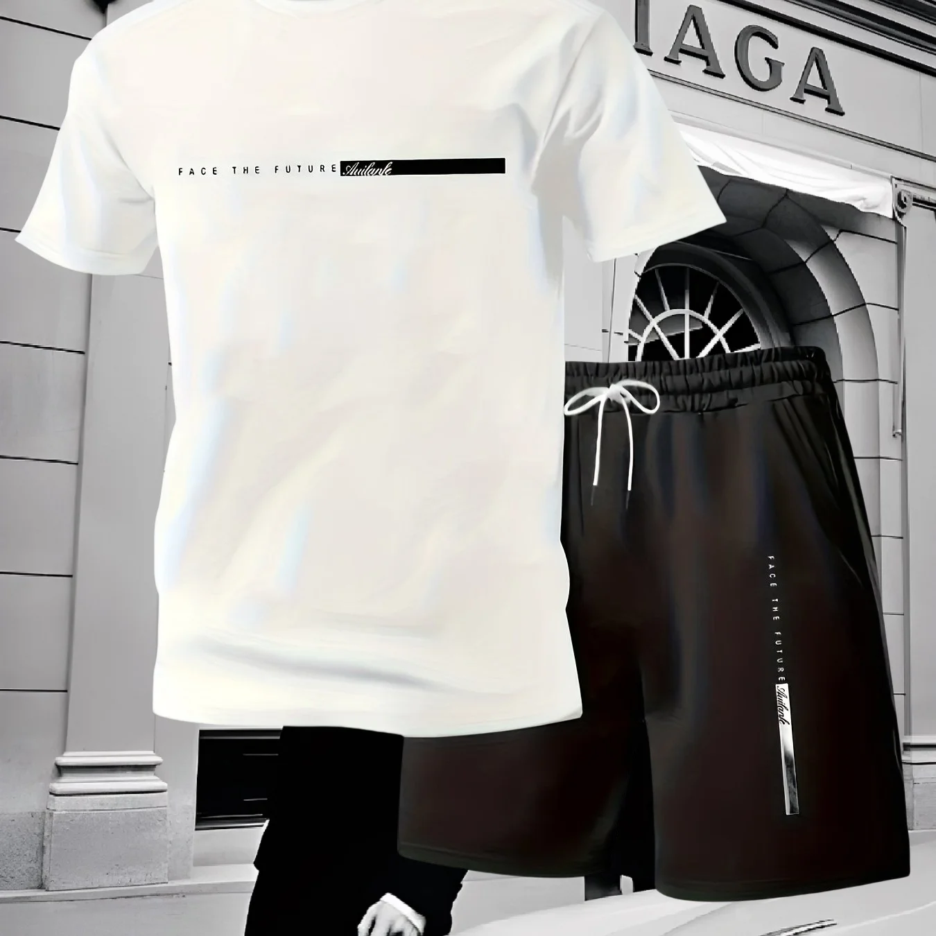 

Short-sleeved Shorts Set Loose and Comfortable Outdoor 3D Printing Summer Hot-selling 2025 New High-quality Fashion Trend