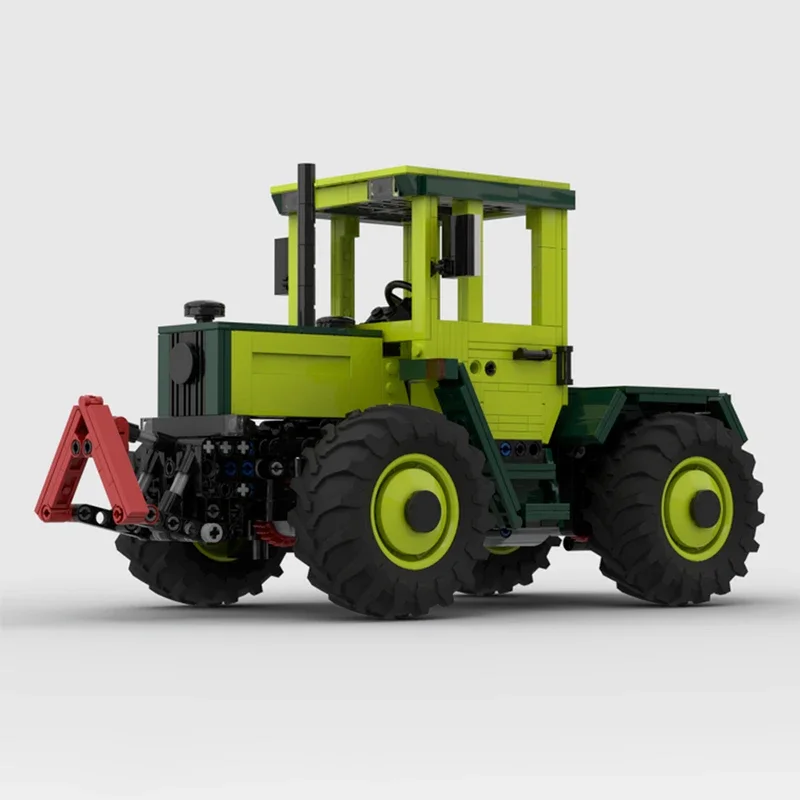 

951 деталь MOC MB-Trac 1000: Модульный конструктор, модель трактора с дистанционным управлением, развивающая сборная игрушка для детей