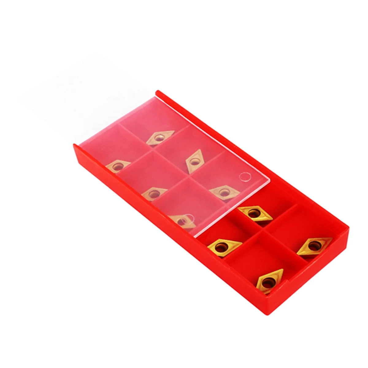 Torno CNC Inner Turning Tools, inserções de carboneto + S12M-Sducr07 Boring Bar, 150mm com chave, Dcmt0702, 12Pcs