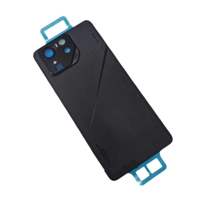 Rog8Pro 8Pro Rear Housing For Asus ROG Phone 8 Pro Battery Back Cover Repair Phone Replace Door Case + Camera Lens