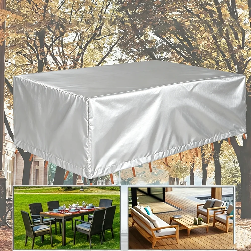 Waterproof Outdoor Furniture Covers, Rain & Dust Resistant Patio Protectors for Table, Chair, Sofa and Garden Furniture Sets