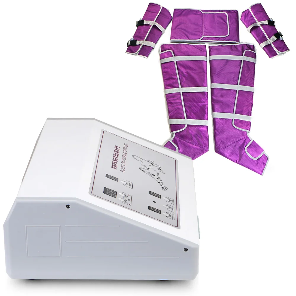 Pressotherapy Air Pressure Machine Slimming Suit Body Slimming Beauty Massager Pump Leg Wraps Foot Ankles Socks Detoxification