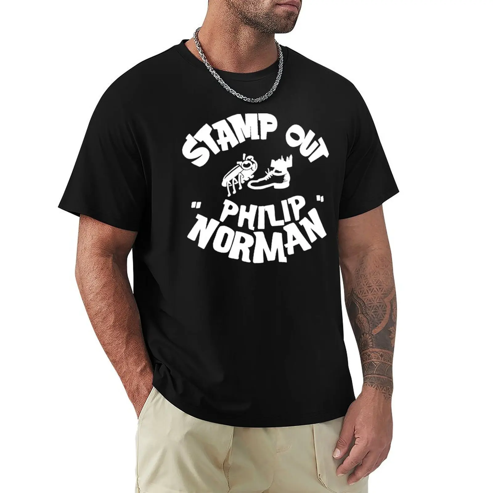 Stamp T-Shirt Holiday Party T-Shirt for Men
